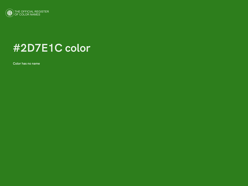 #2D7E1C color image