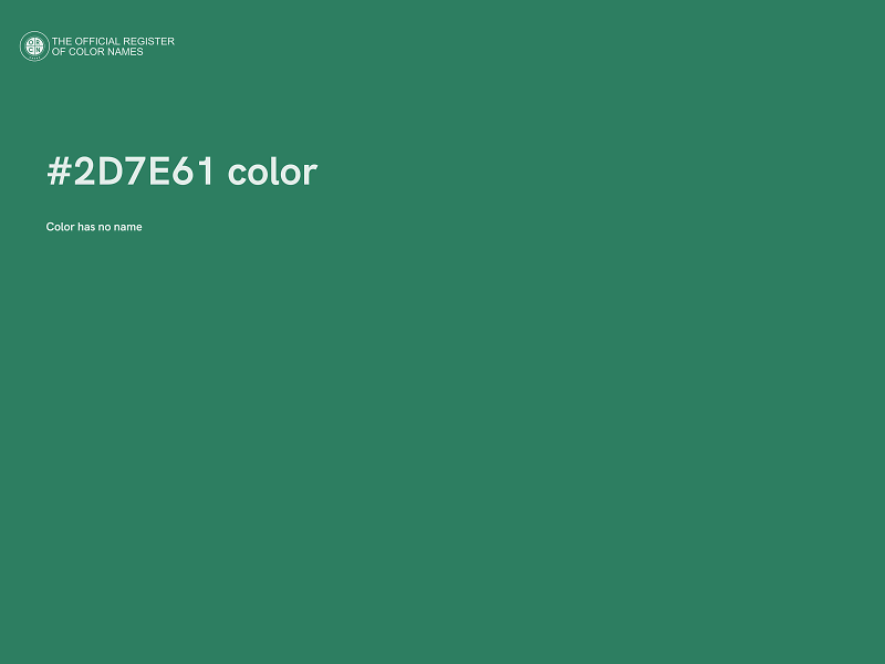 #2D7E61 color image