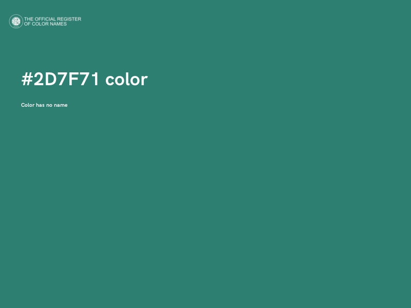 #2D7F71 color image