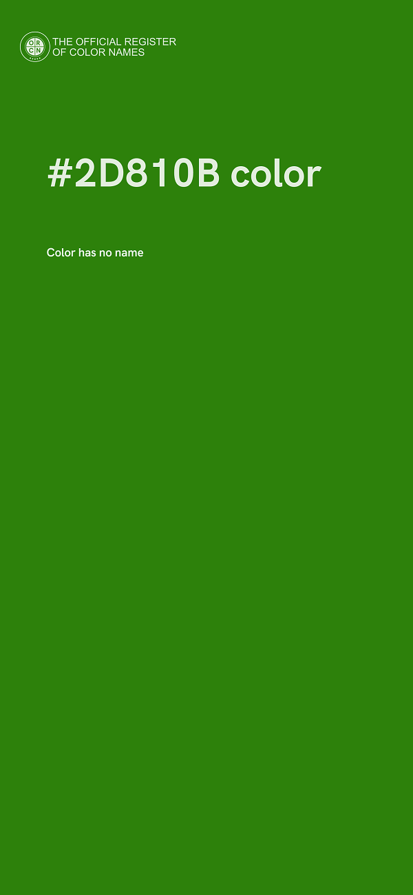 #2D810B color image