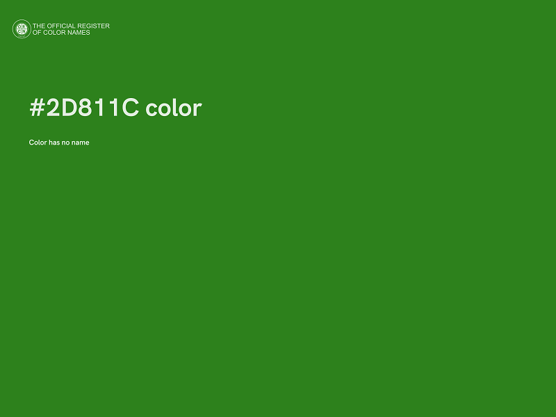 #2D811C color image