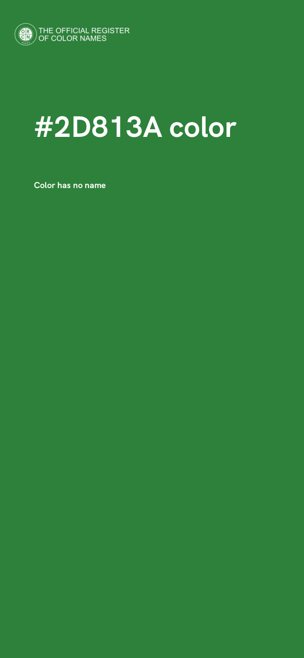 #2D813A color image