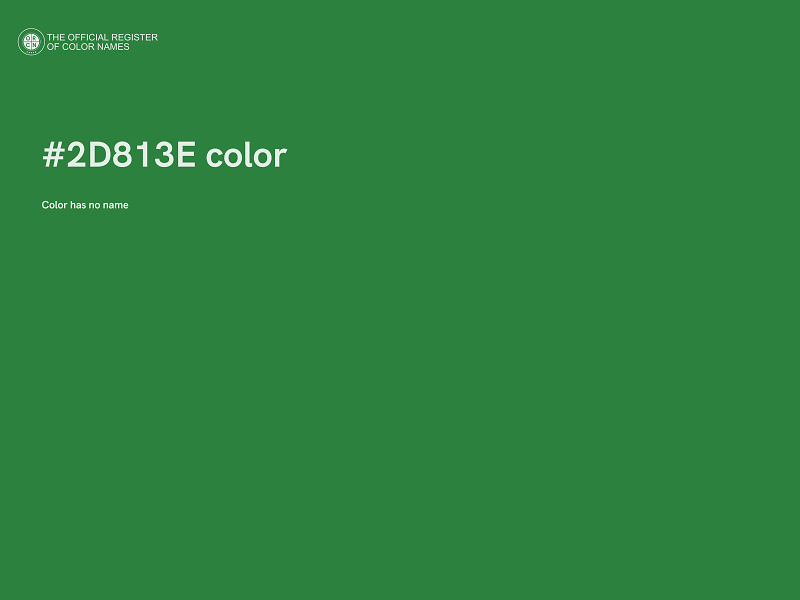 #2D813E color image