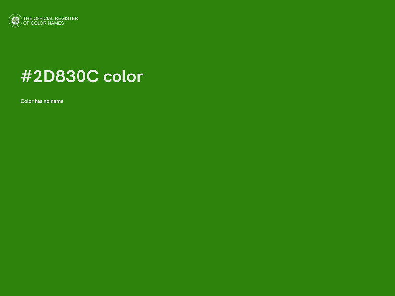 #2D830C color image