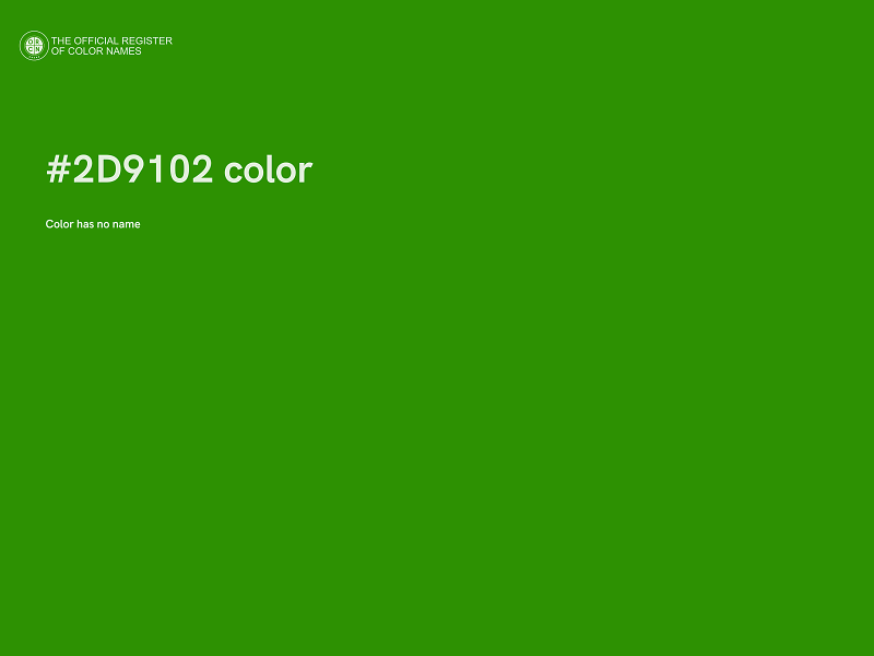 #2D9102 color image