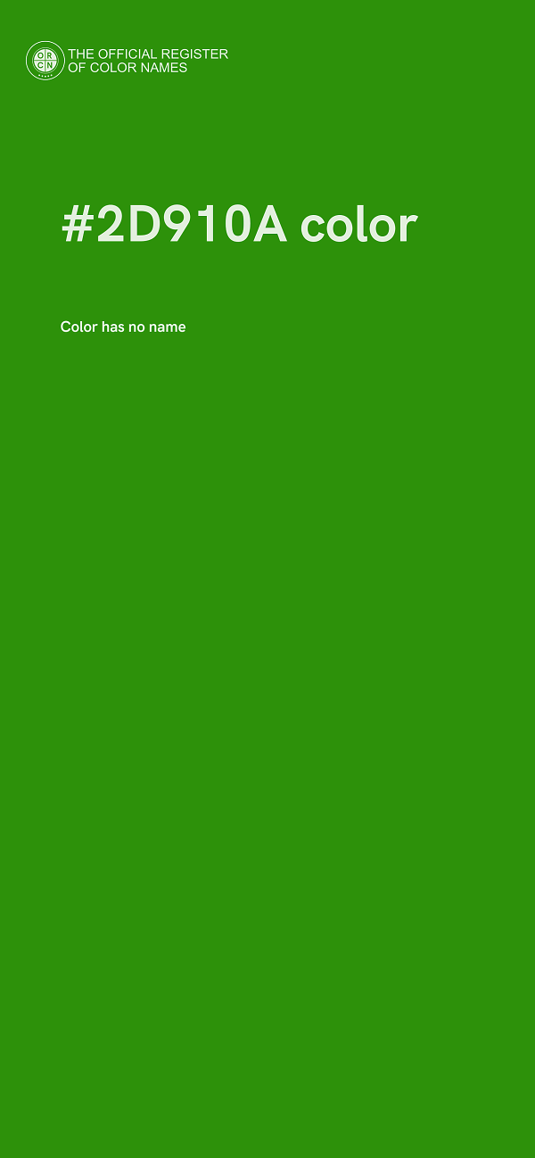 #2D910A color image