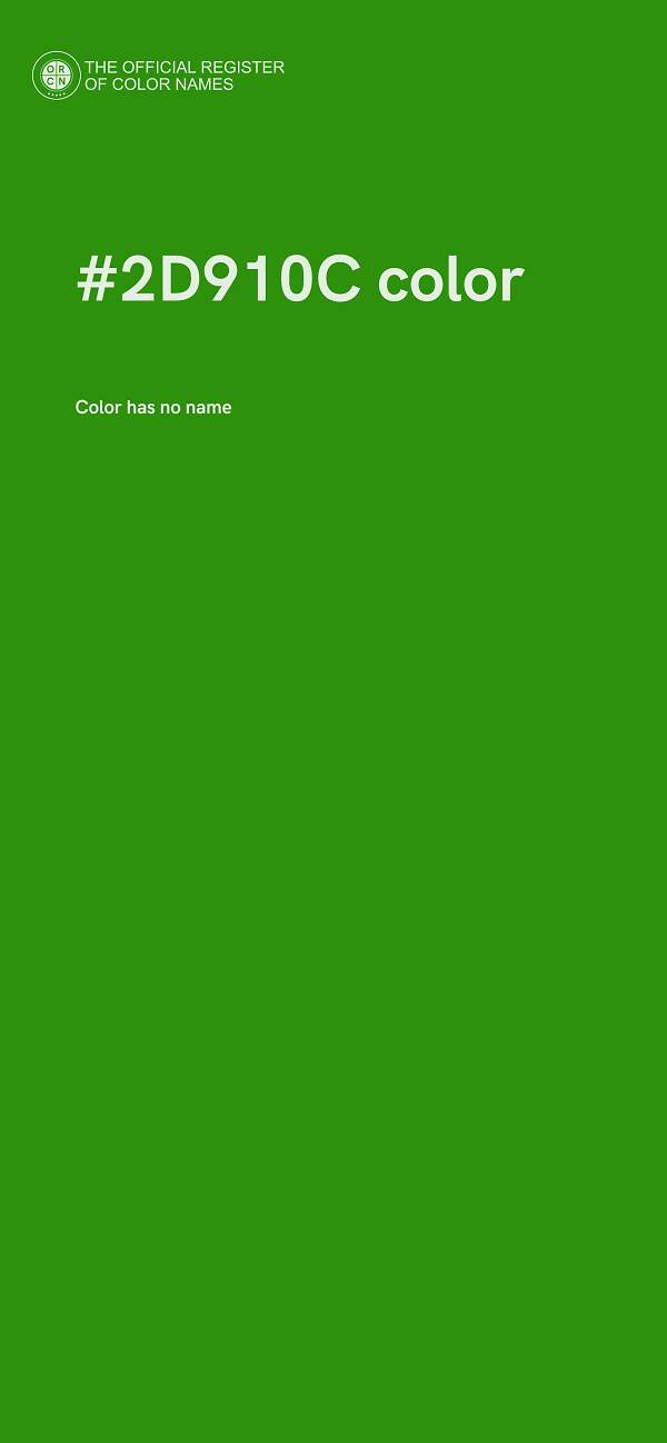 #2D910C color image