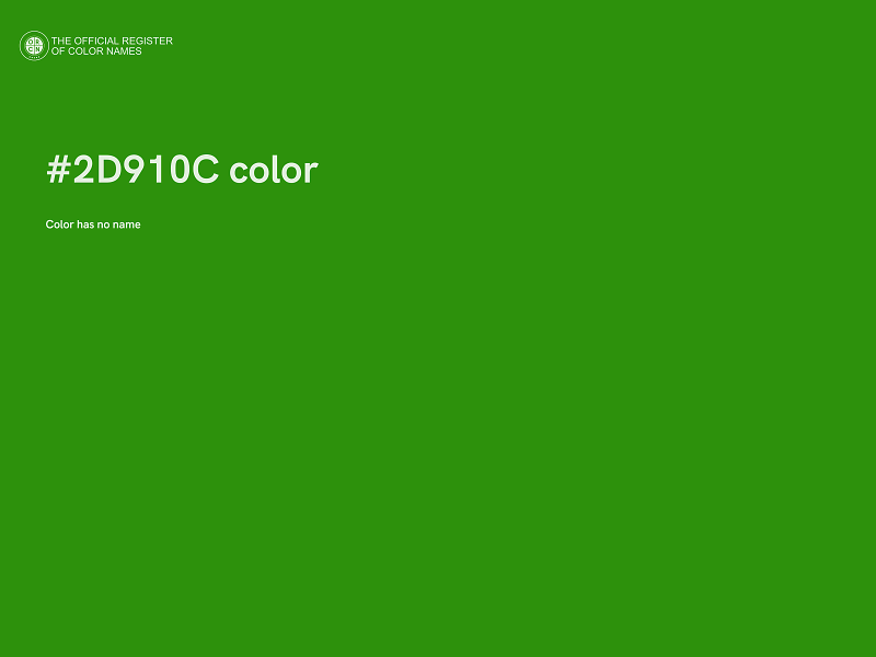 #2D910C color image