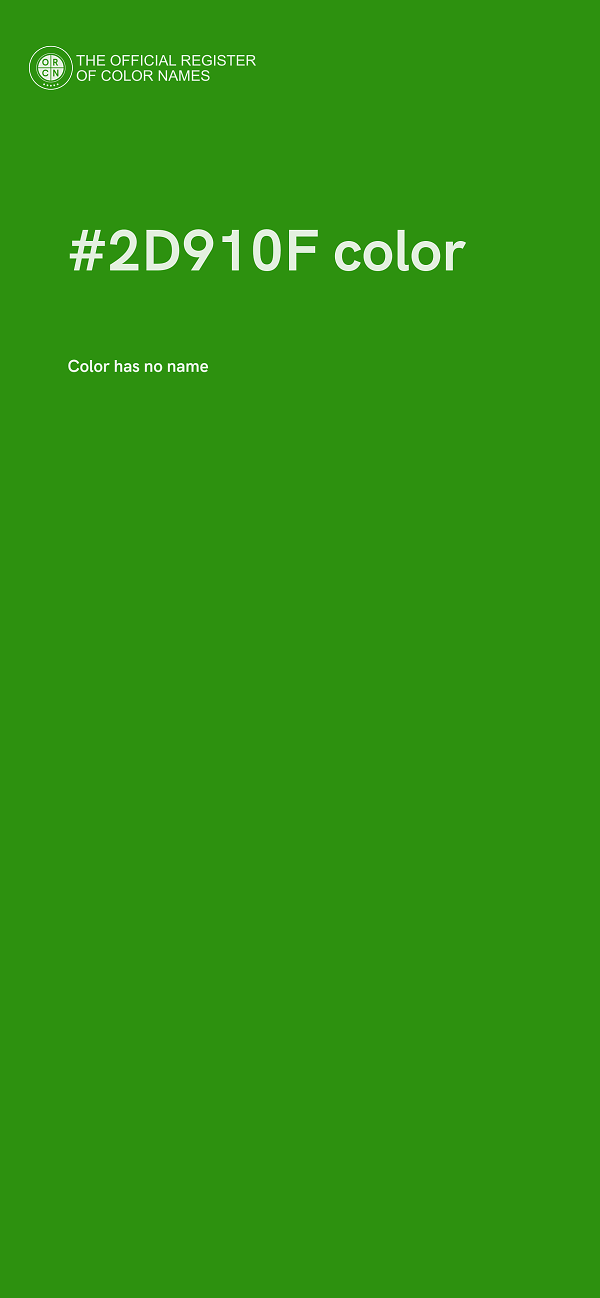 #2D910F color image
