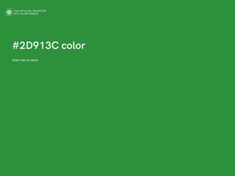 #2D913C color image