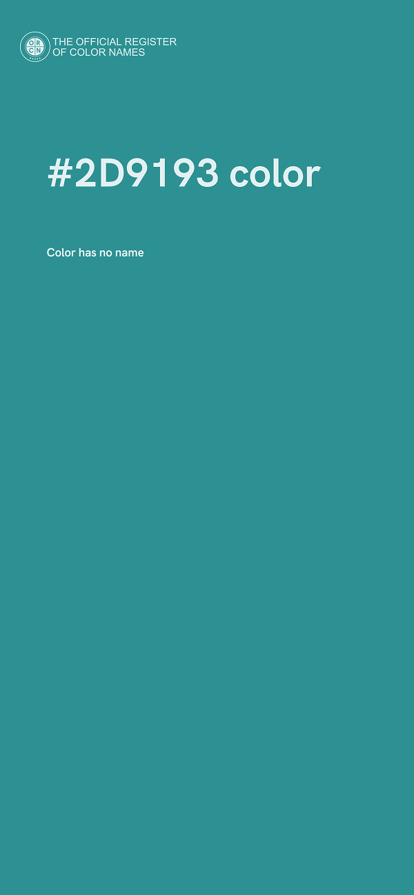 #2D9193 color image