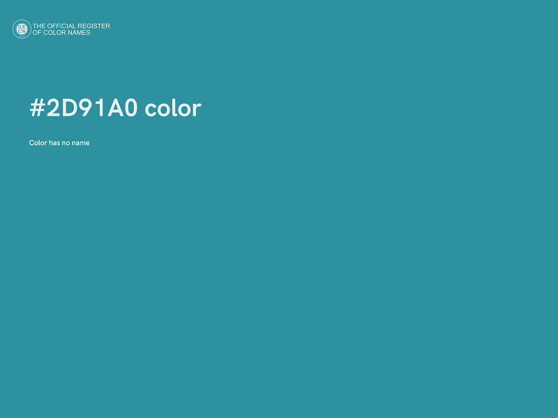#2D91A0 color image