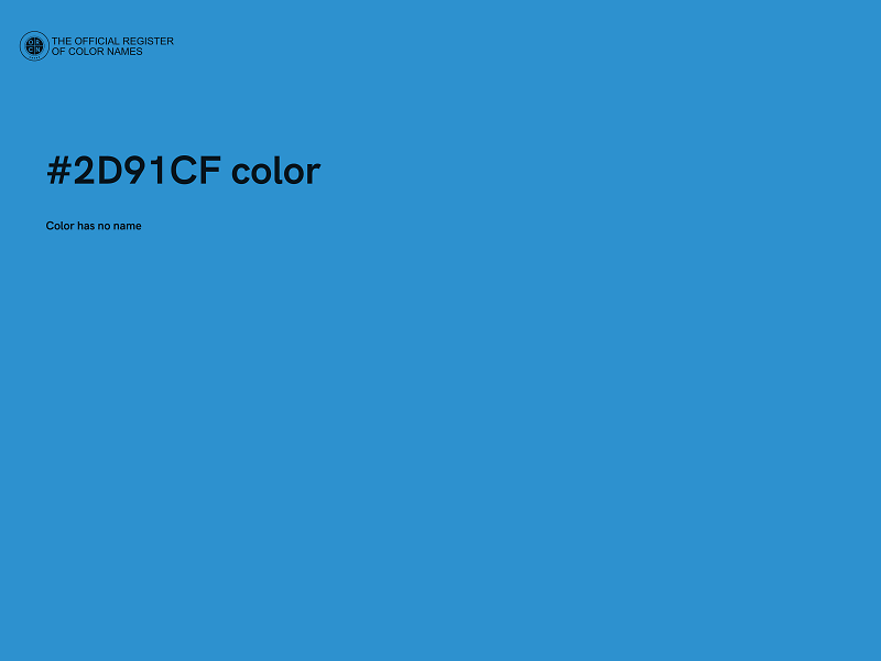 #2D91CF color image