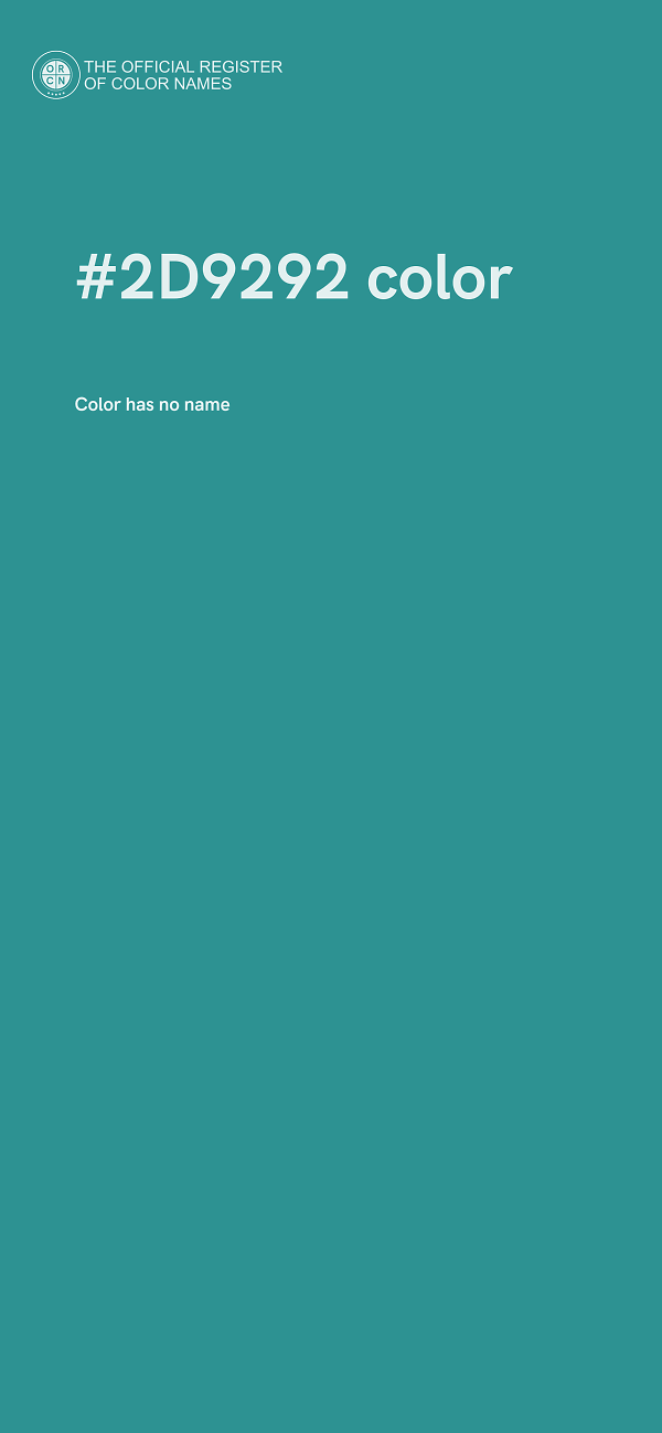 #2D9292 color image