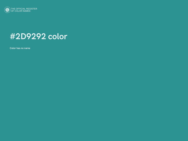 #2D9292 color image