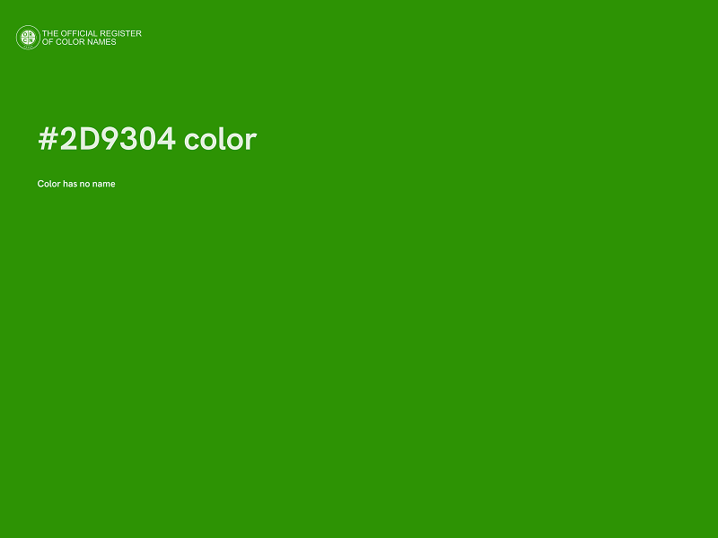 #2D9304 color image