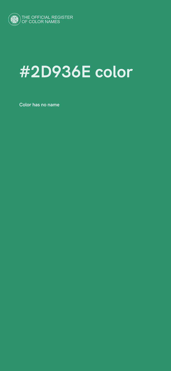 #2D936E color image