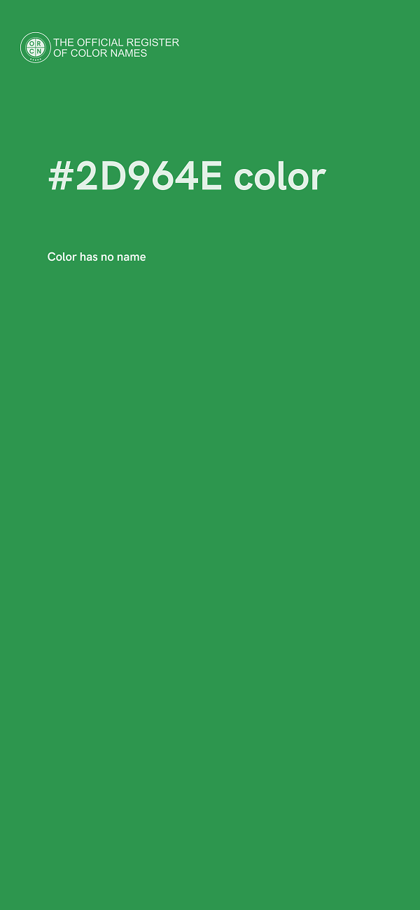 #2D964E color image