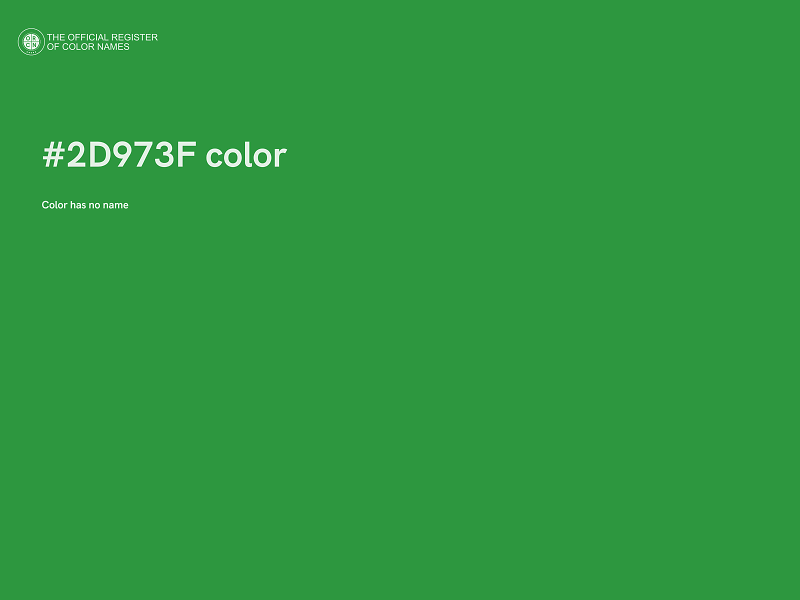 #2D973F color image