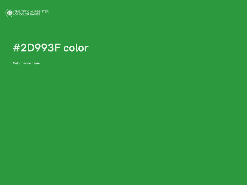 #2D993F color image