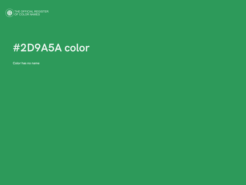 #2D9A5A color image