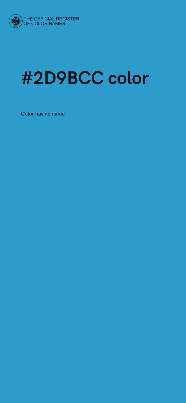 #2D9BCC color image