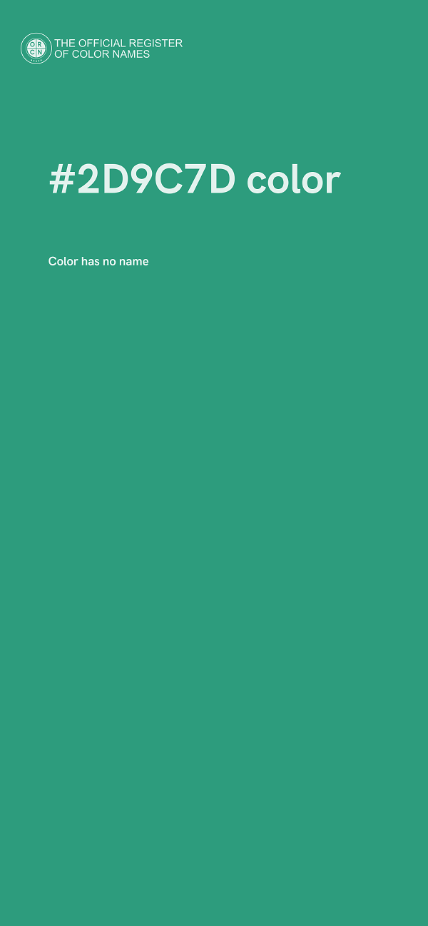 #2D9C7D color image