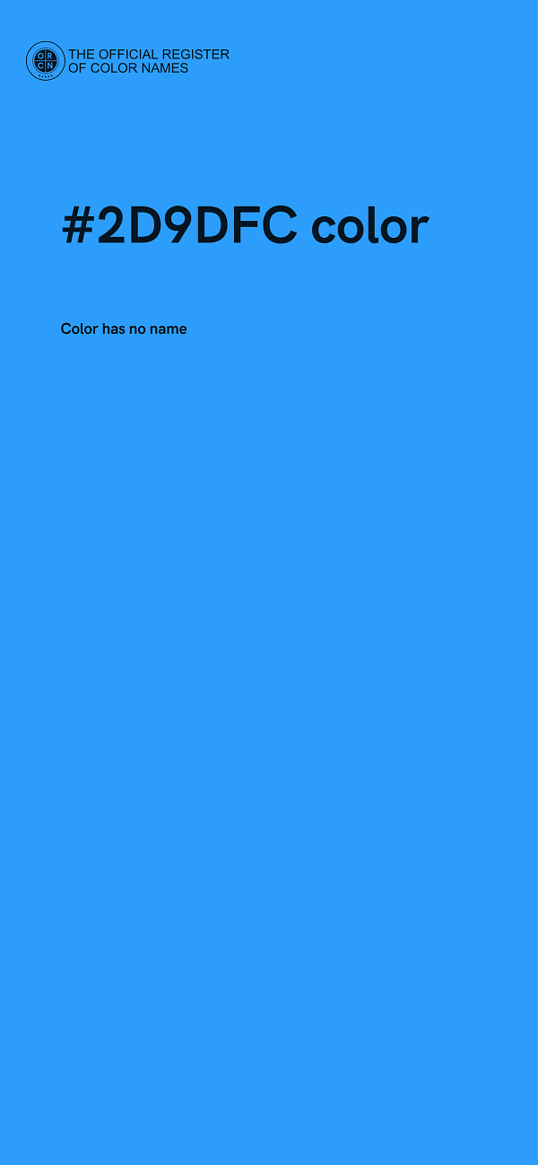 #2D9DFC color image