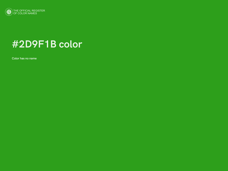 #2D9F1B color image