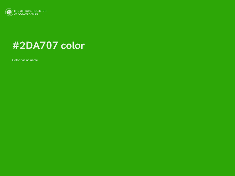 #2DA707 color image