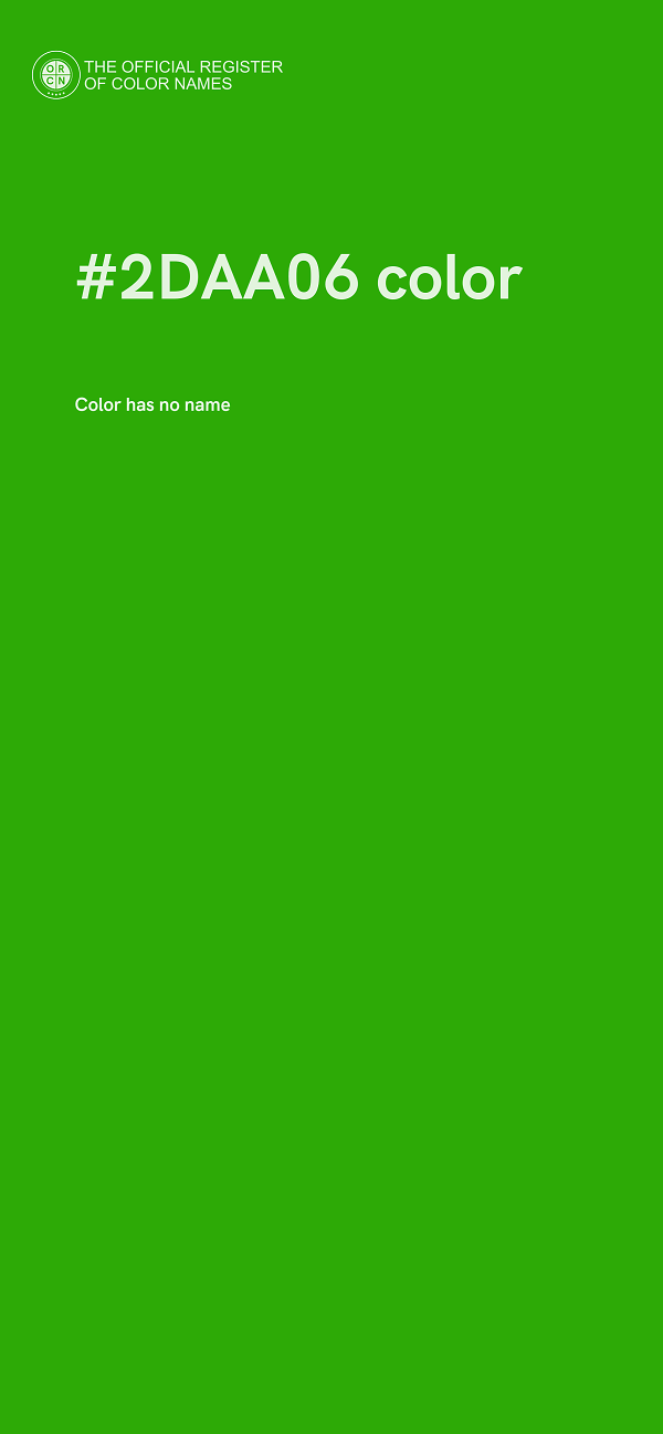 #2DAA06 color image
