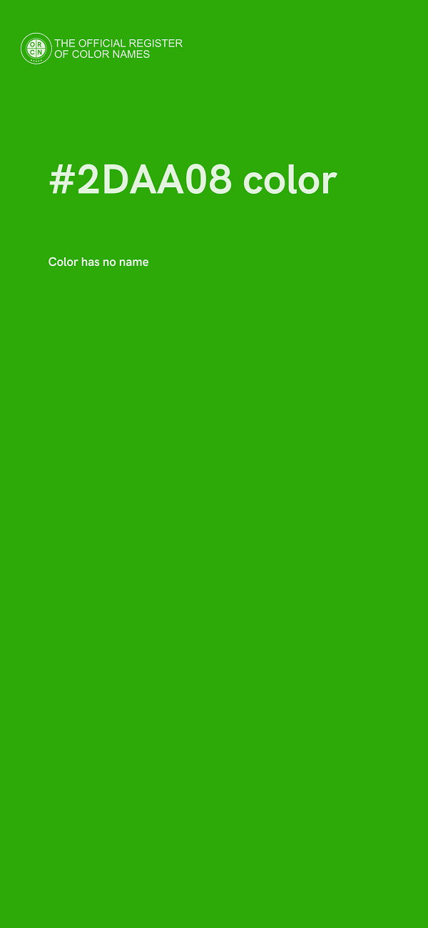 #2DAA08 color image