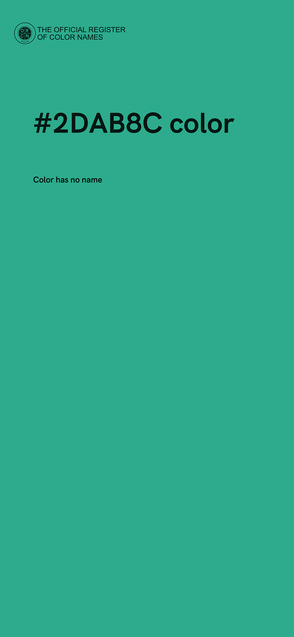 #2DAB8C color image