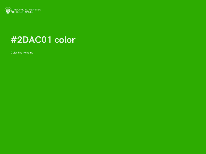 #2DAC01 color image