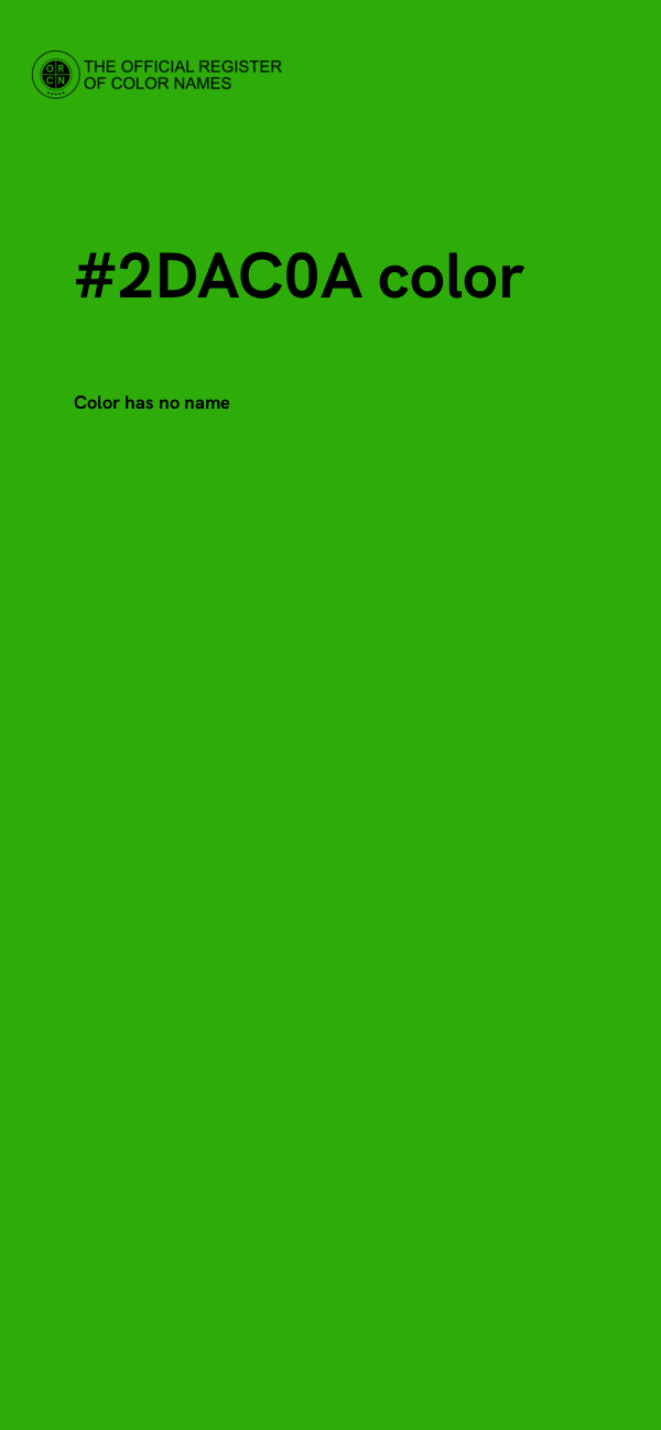 #2DAC0A color image