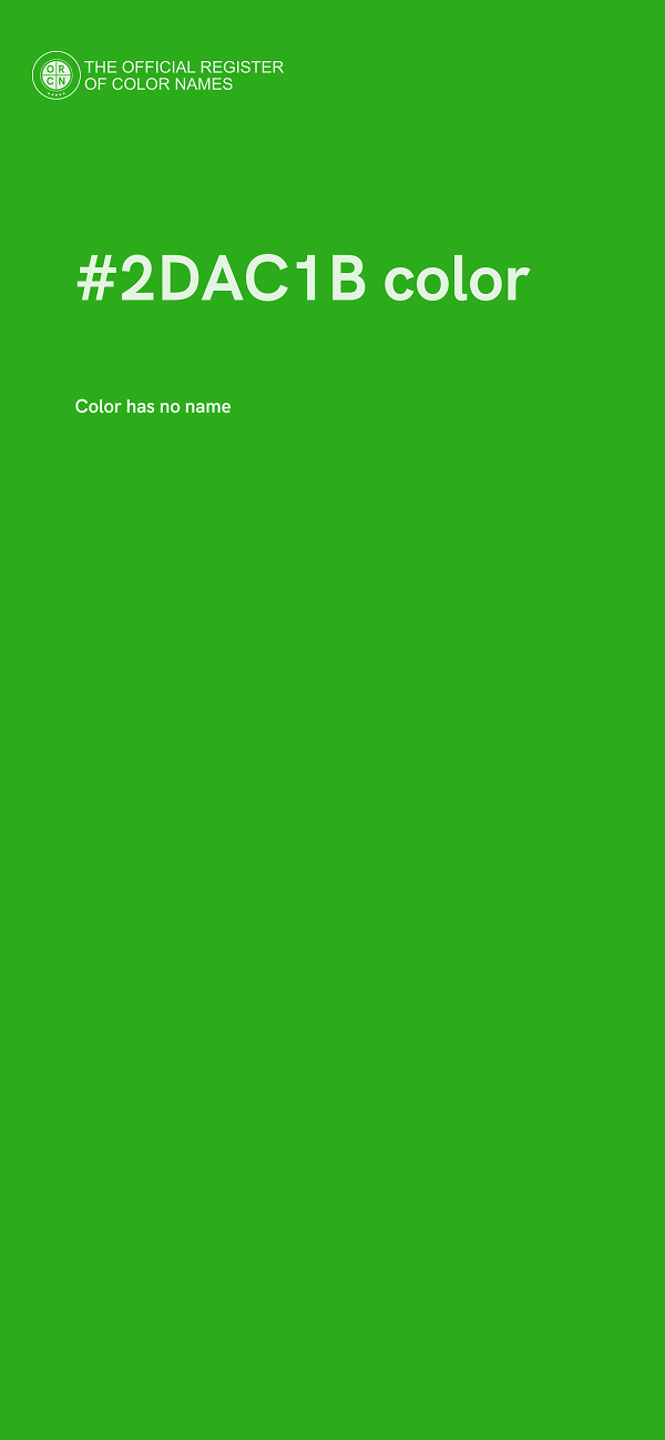 #2DAC1B color image