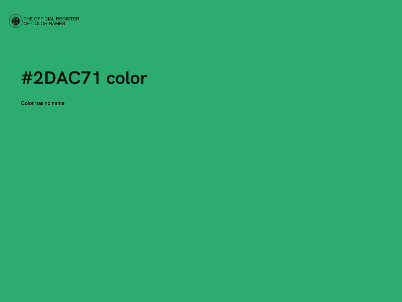 #2DAC71 color image