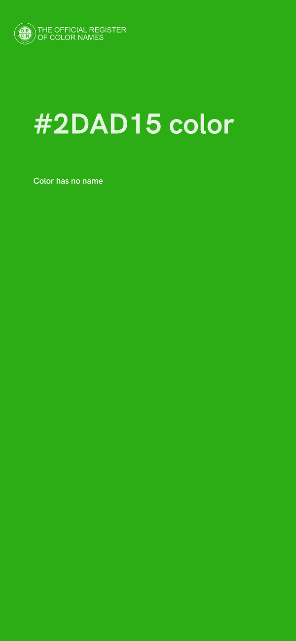 #2DAD15 color image