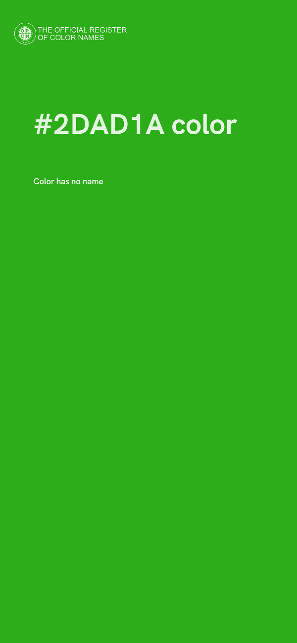 #2DAD1A color image
