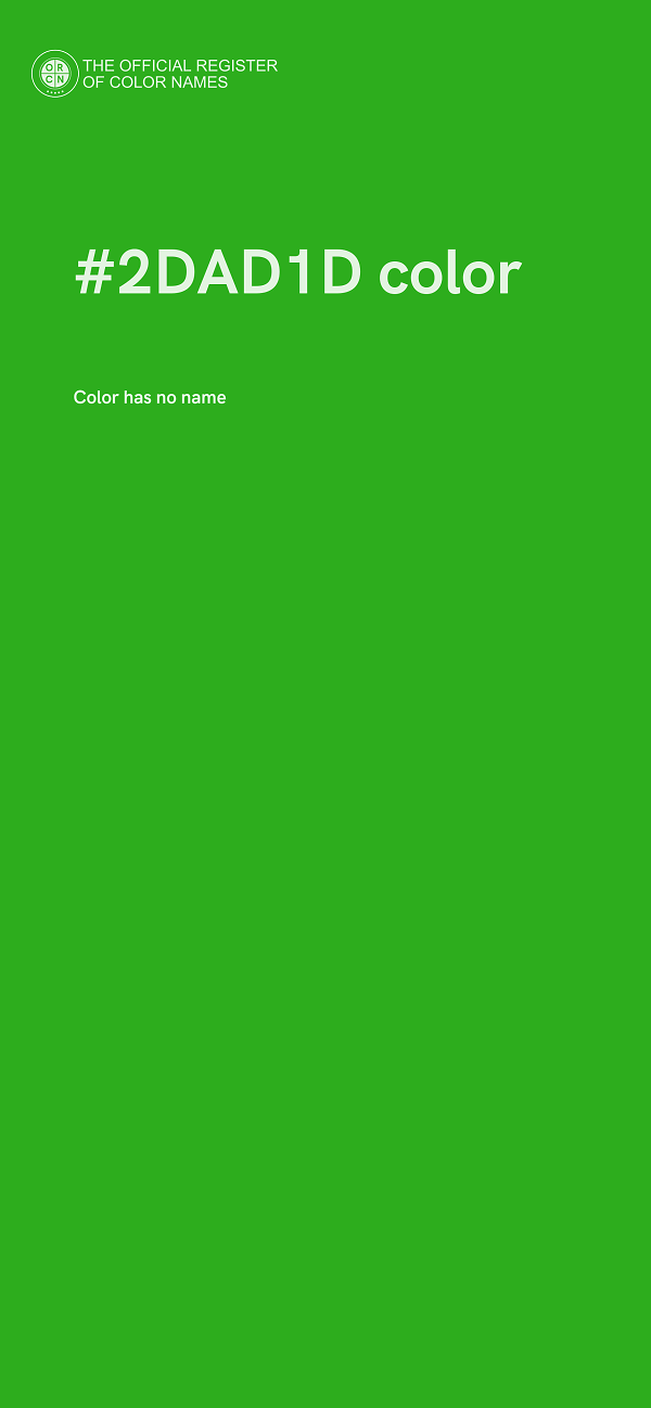 #2DAD1D color image