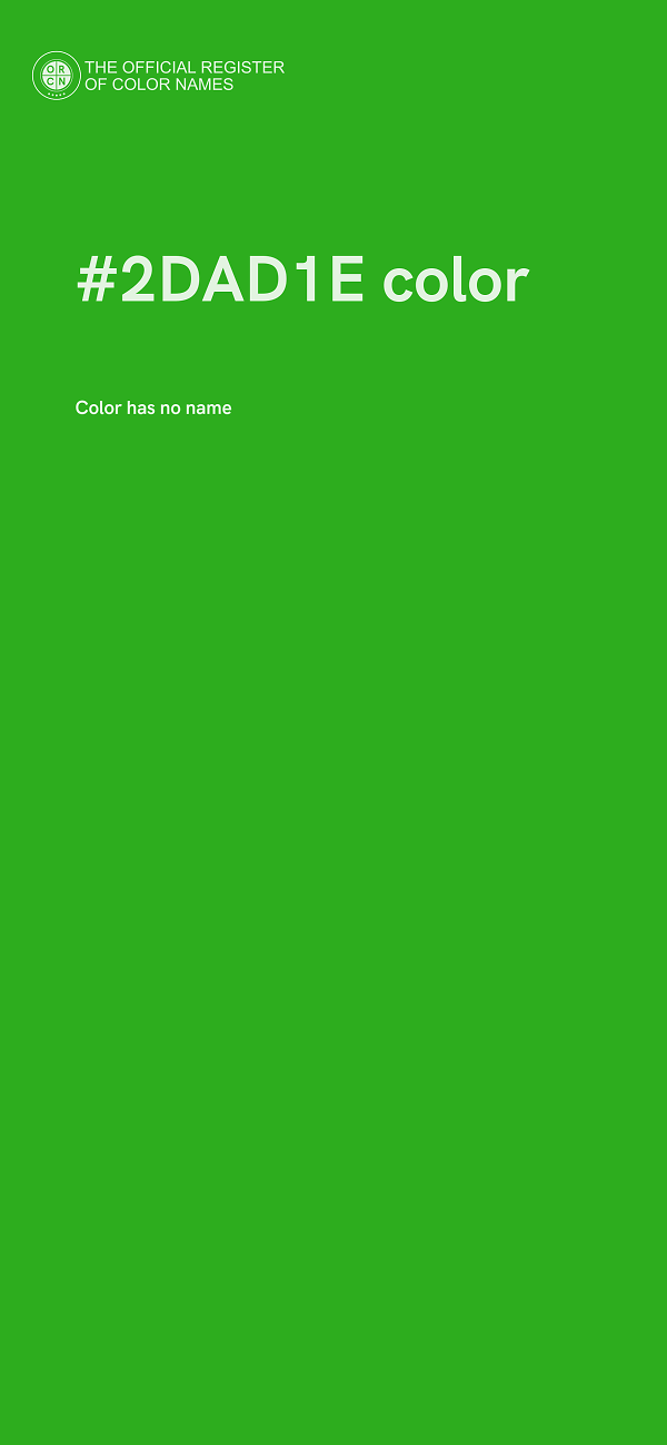 #2DAD1E color image
