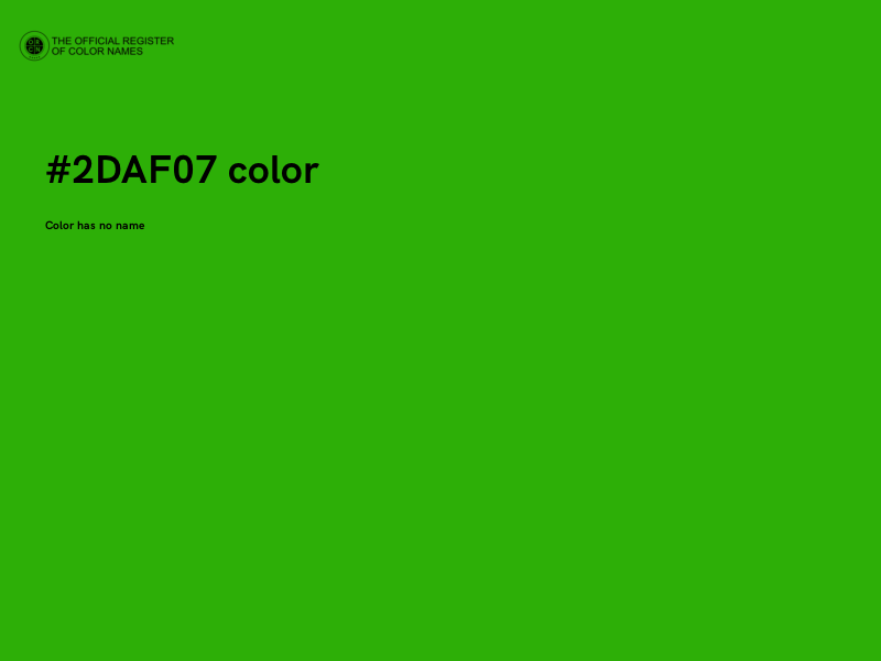 #2DAF07 color image