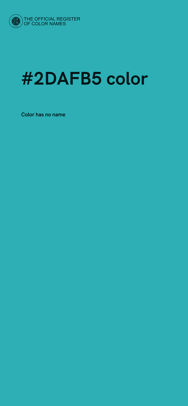#2DAFB5 color image