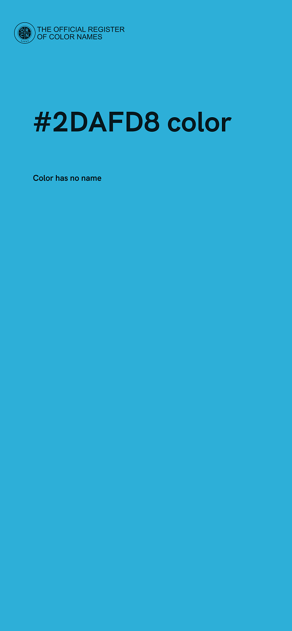 #2DAFD8 color image