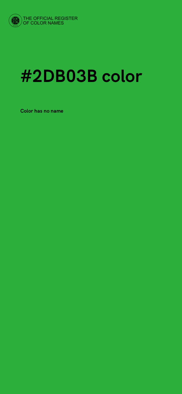 #2DB03B color image
