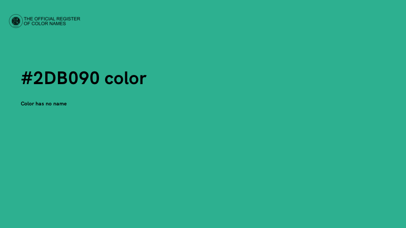 #2DB090 color image