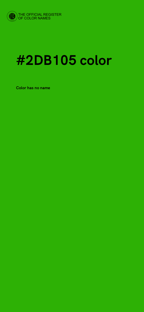 #2DB105 color image