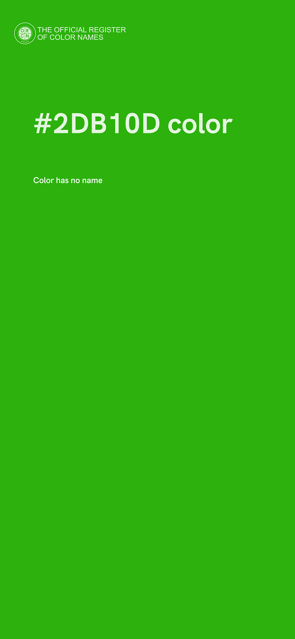 #2DB10D color image