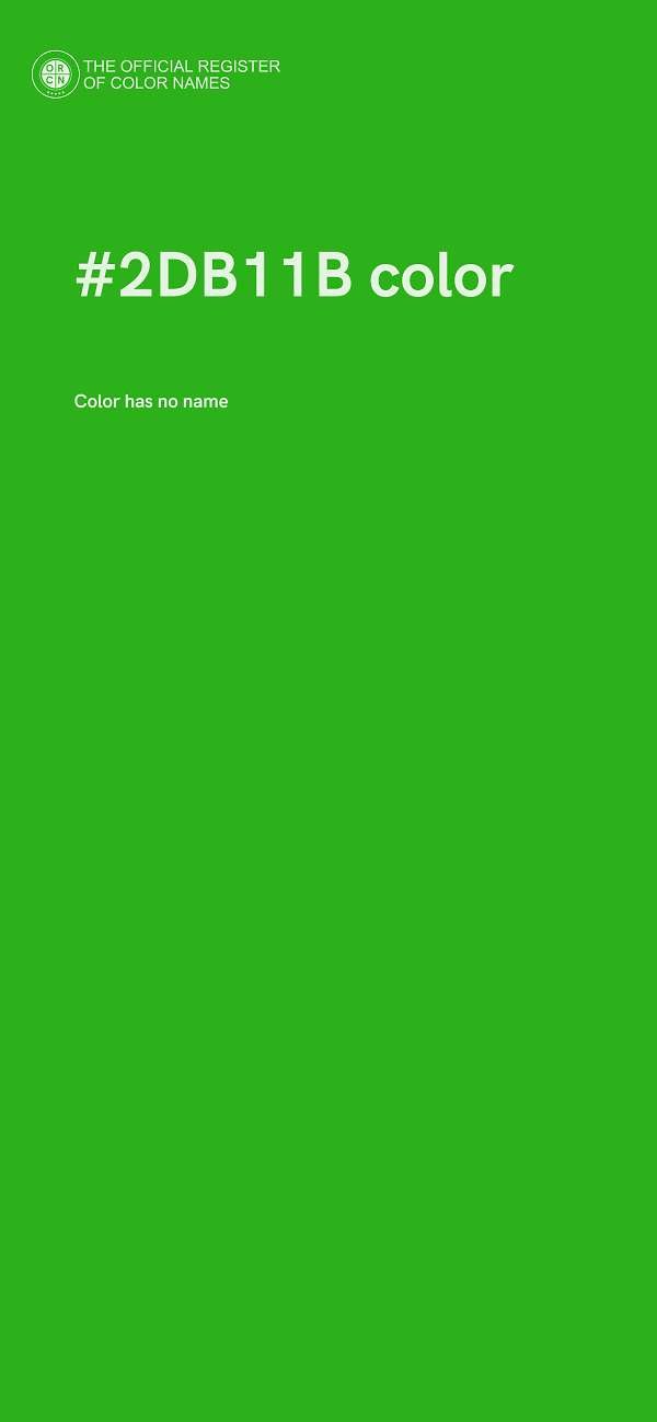 #2DB11B color image