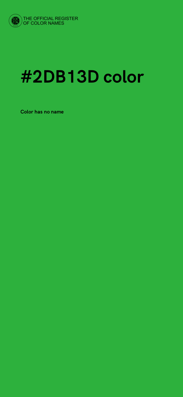 #2DB13D color image